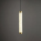 Lira Cylindrical Alabaster Pendant Light