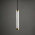 Lira Cylindrical Alabaster Pendant Light
