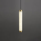 Lira Cylindrical Alabaster Pendant Light