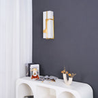 Ariel Wall Lamp Alabaster & Brass Elegance