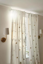 Sifuvyo Modern Minimalist Fabric Metal Wall Lamp