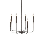Ulfuvys Modern Candle Industrial Metal Chandelier