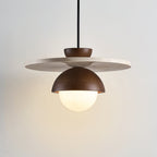 Vera Travertine Glass Pendant Light Design