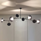 Tinduvyo Modern Minimalist Metal Glass Chandelier