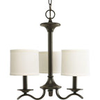 Vatnuvys Traditional Premium Brass Fabric Metal Chandelier