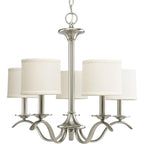 Vatnuvys Traditional Premium Brass Fabric Metal Chandelier