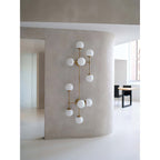 Ulfuvyo Modern Minimalist Glass Metal Wall Lamp