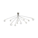 Vatnuvyo Modern Minimalist Brass Metal Glass Ceiling Lamp
