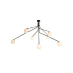 Vatnuvyo Modern Minimalist Brass Metal Glass Ceiling Lamp