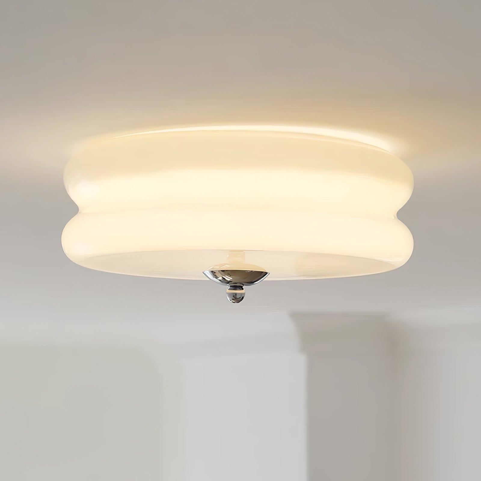 Candy Flush Mount Ceiling Light Two Layer