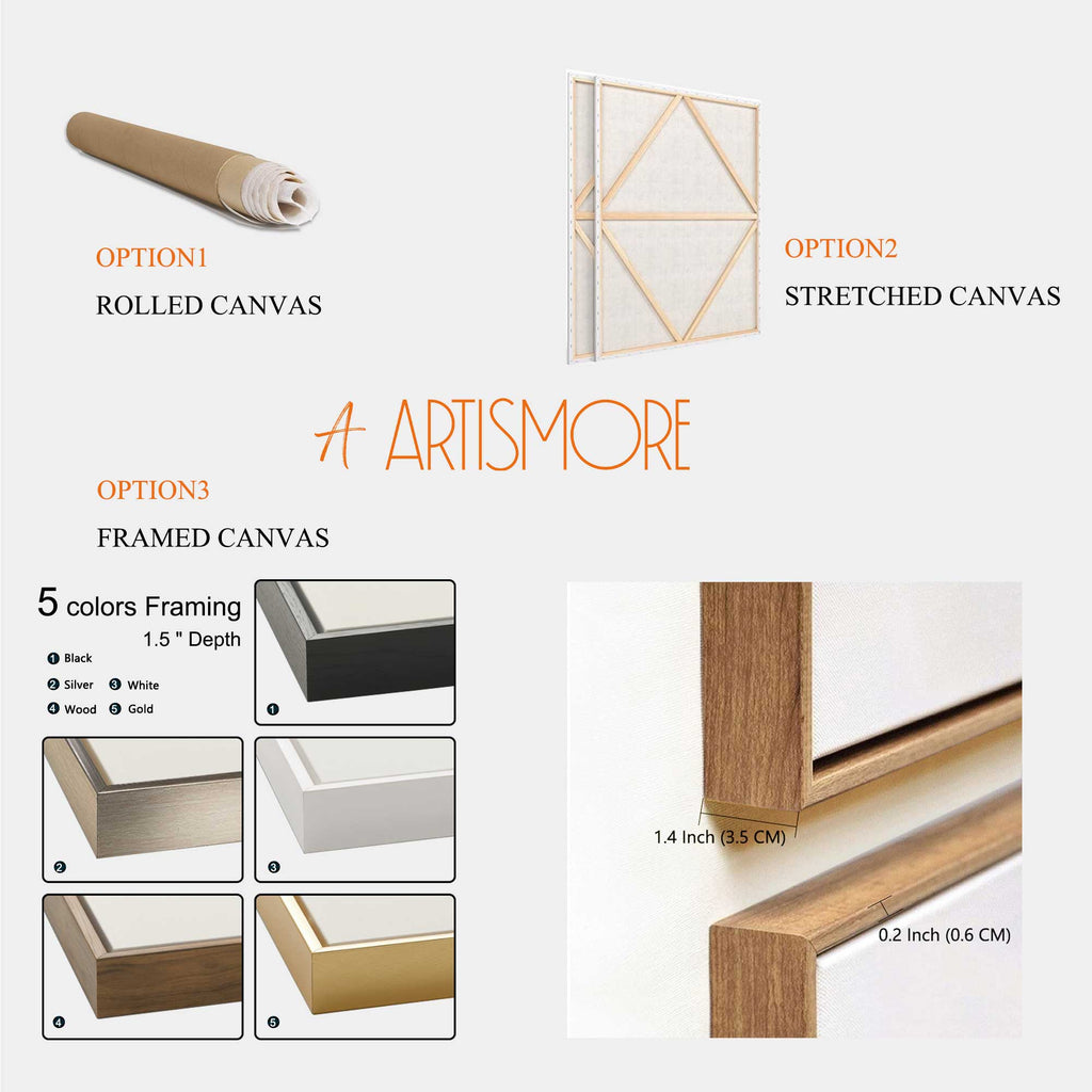 Abstract Canvas Art #AB208