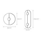 Waegnuvyo Modern Minimalist Alabaster Wall Lamp