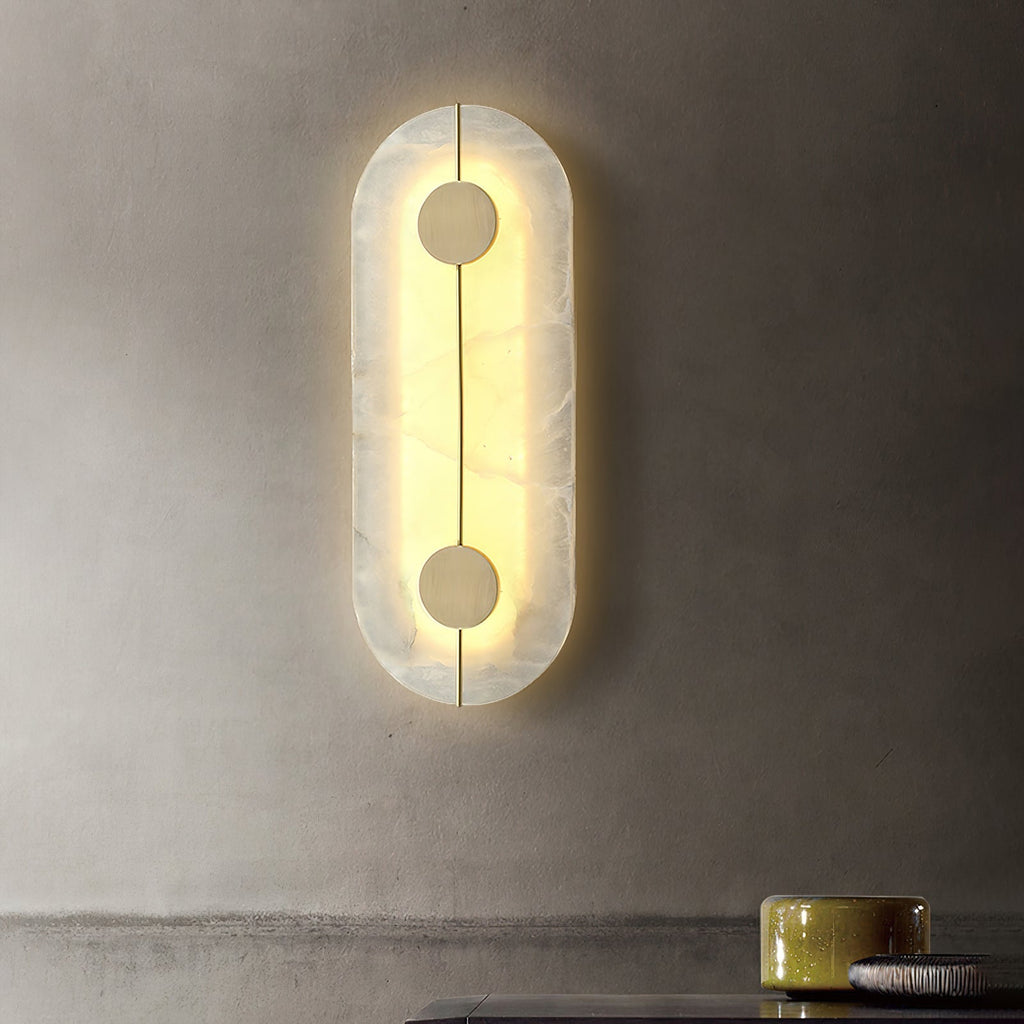 Waegnuvyo Modern Minimalist Alabaster Wall Lamp