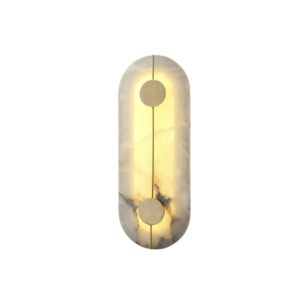 Artistic Wall Lamp Dolomite Copper Retro Flair
