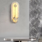 Artistic Wall Lamp Dolomite Copper Retro Flair