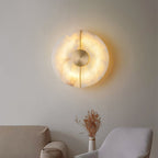 Artistic Wall Lamp Dolomite Copper Retro Flair