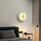Artistic Wall Lamp Dolomite Copper Retro Flair