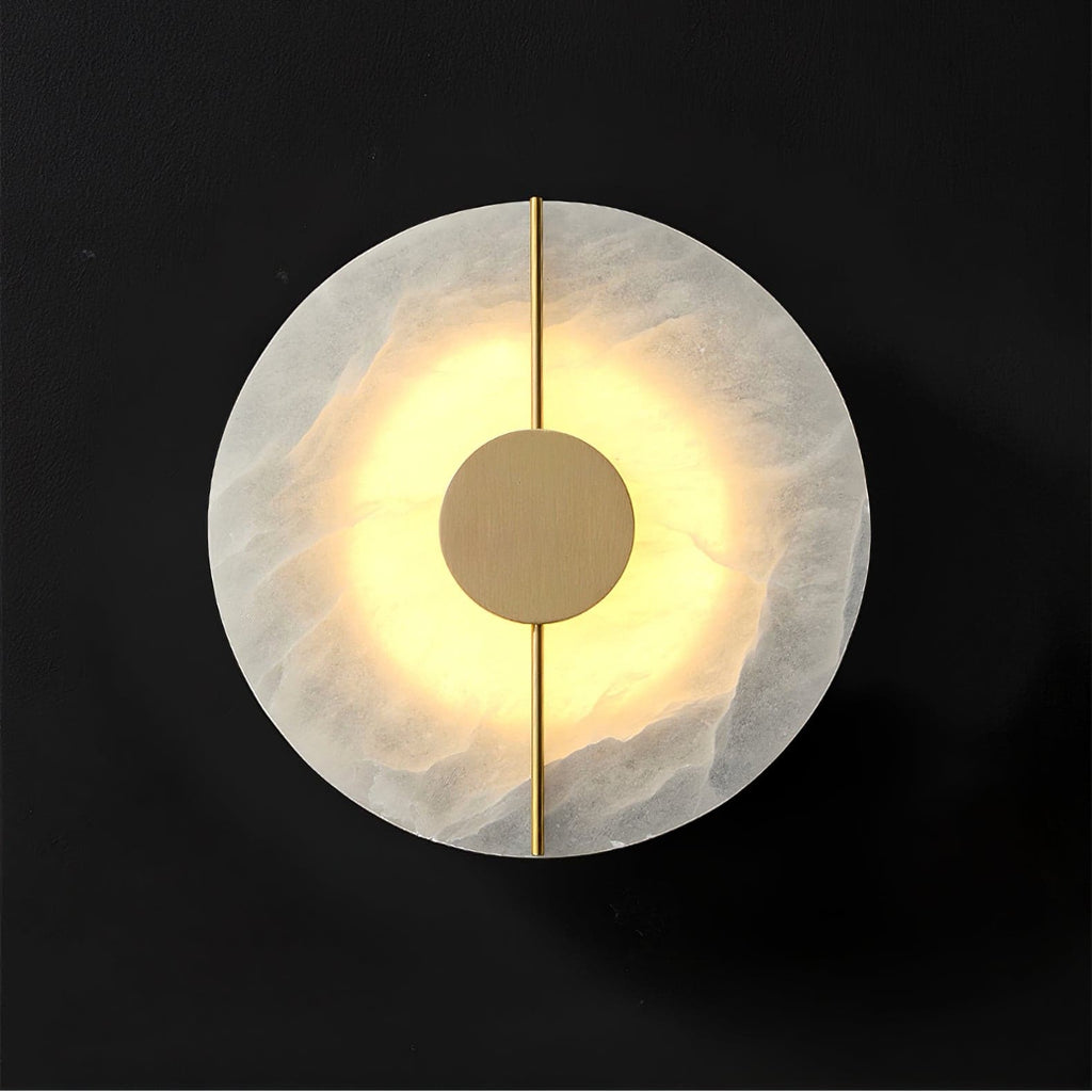 Artistic Wall Lamp Dolomite Copper Retro Flair