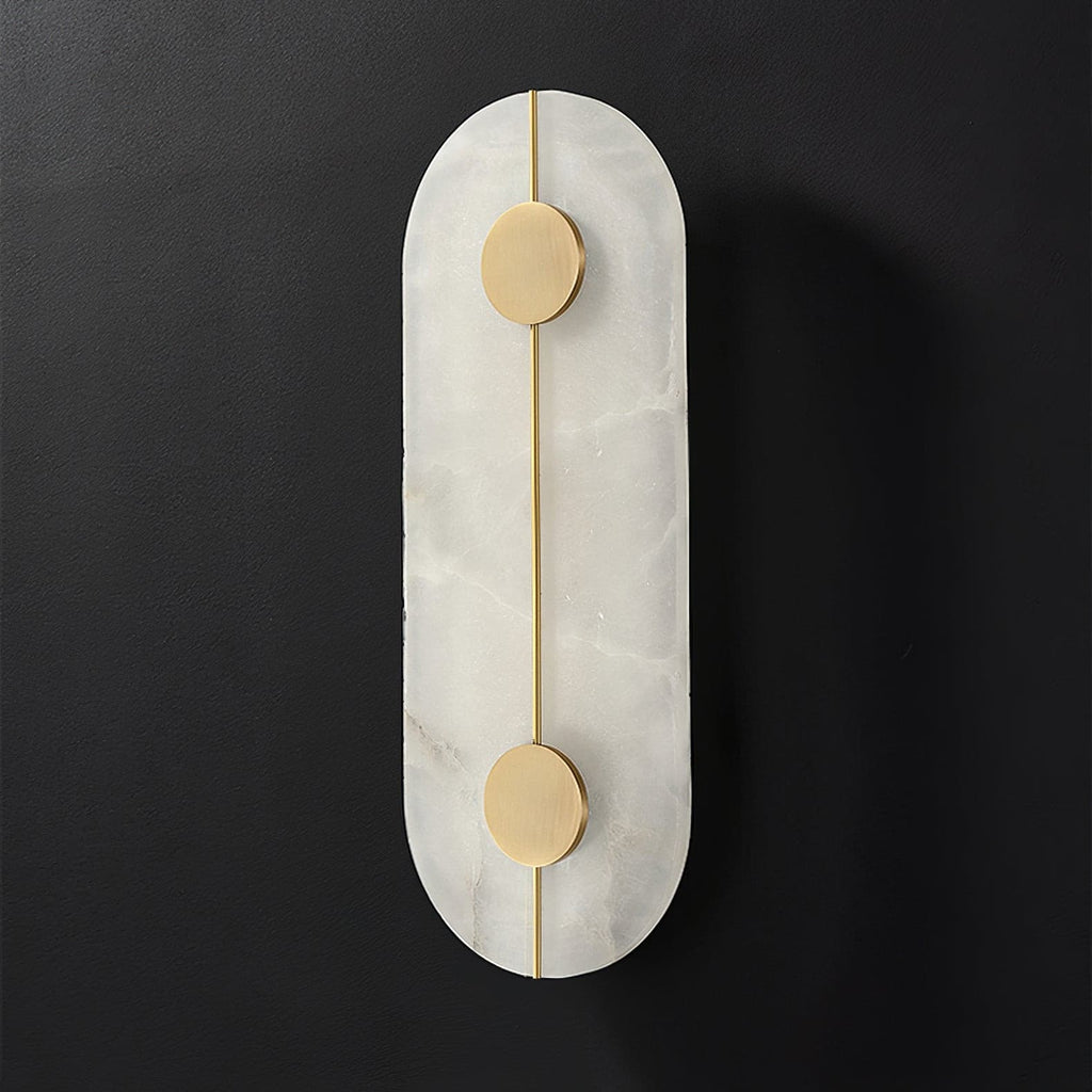Artistic Wall Lamp Dolomite Copper Retro Flair