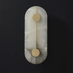 Artistic Wall Lamp Dolomite Copper Retro Flair
