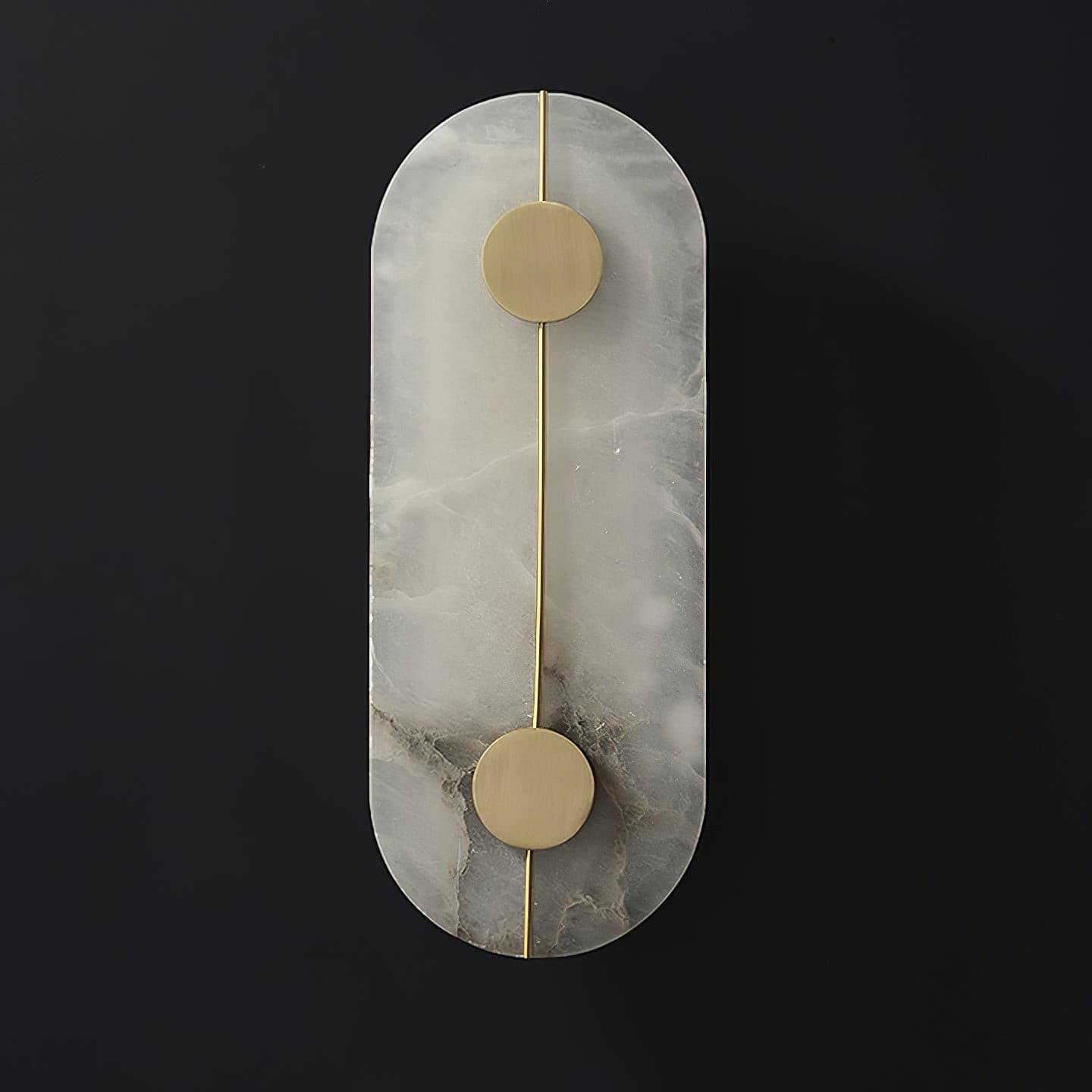 Artistic Wall Lamp Dolomite Copper Retro Flair