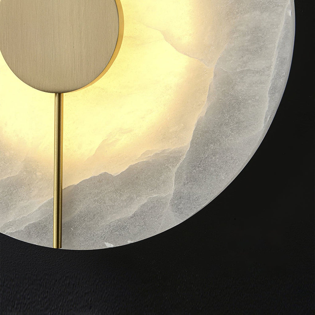 Artistic Wall Lamp Dolomite Copper Retro Flair