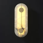 Artistic Wall Lamp Dolomite Copper Retro Flair