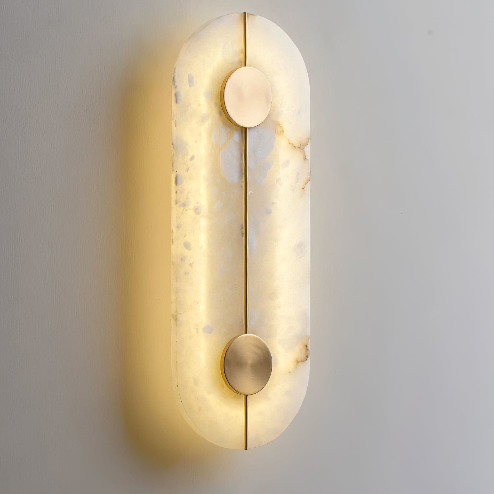 Artistic Wall Lamp Dolomite Copper Retro Flair