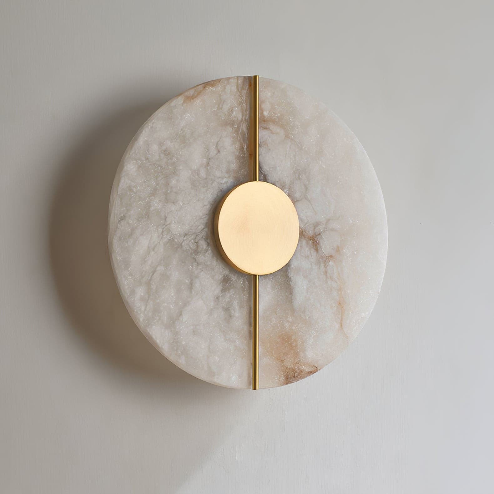 Artistic Wall Lamp Dolomite Copper Retro Flair