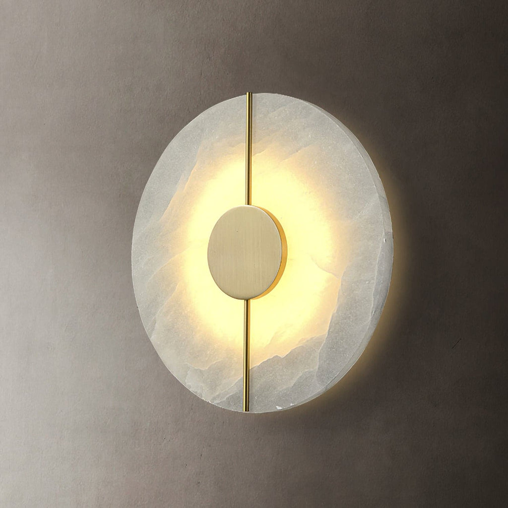 Artistic Wall Lamp Dolomite Copper Retro Flair