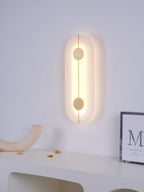Artistic Wall Lamp Dolomite Copper Retro Flair