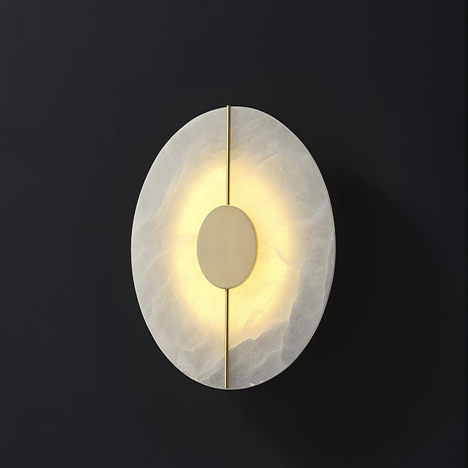 Artistic Wall Lamp Dolomite Copper Retro Flair