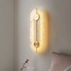 Artistic Wall Lamp Dolomite Copper Retro Flair