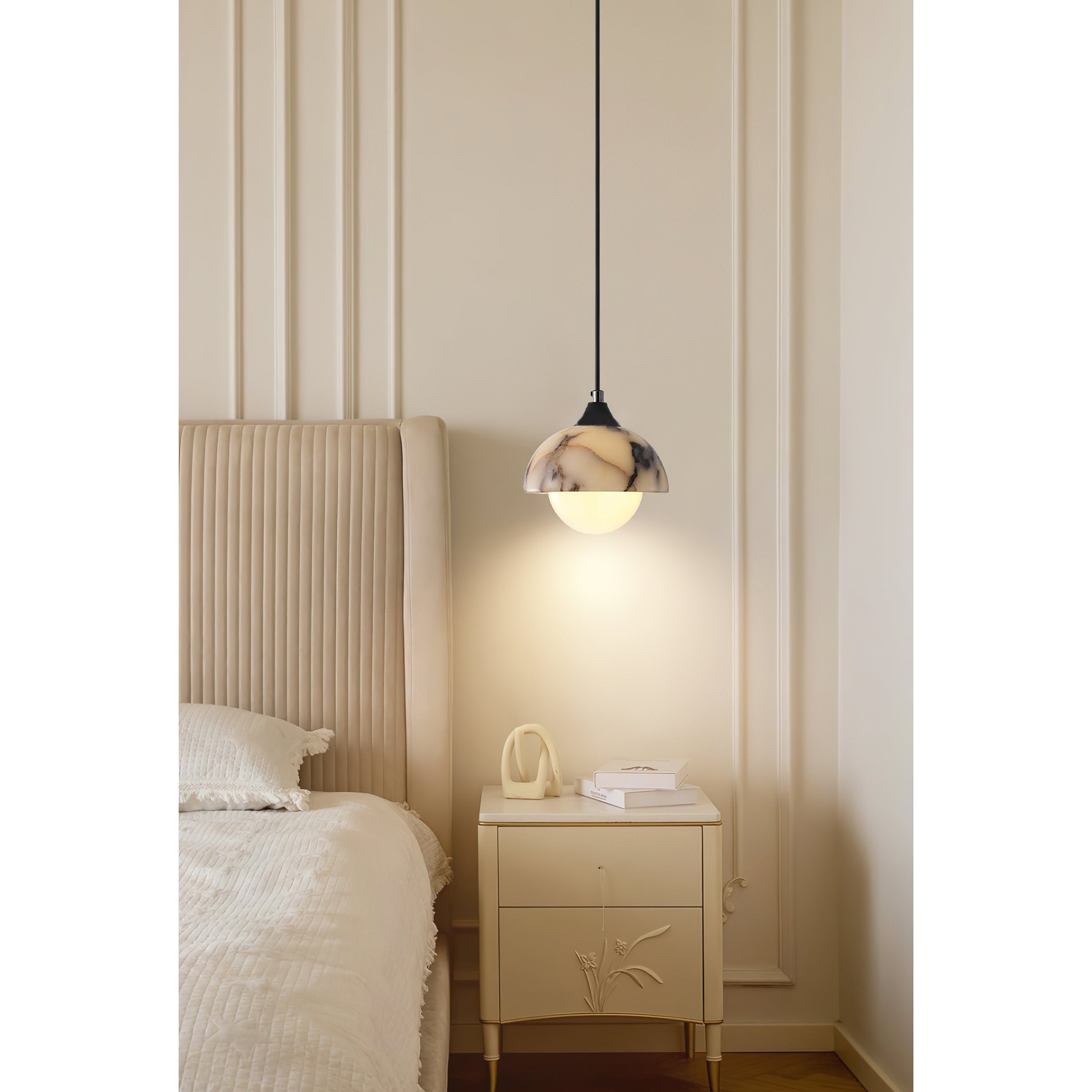 Yrvuvys Modern Minimalist Marble Pendant Lamp