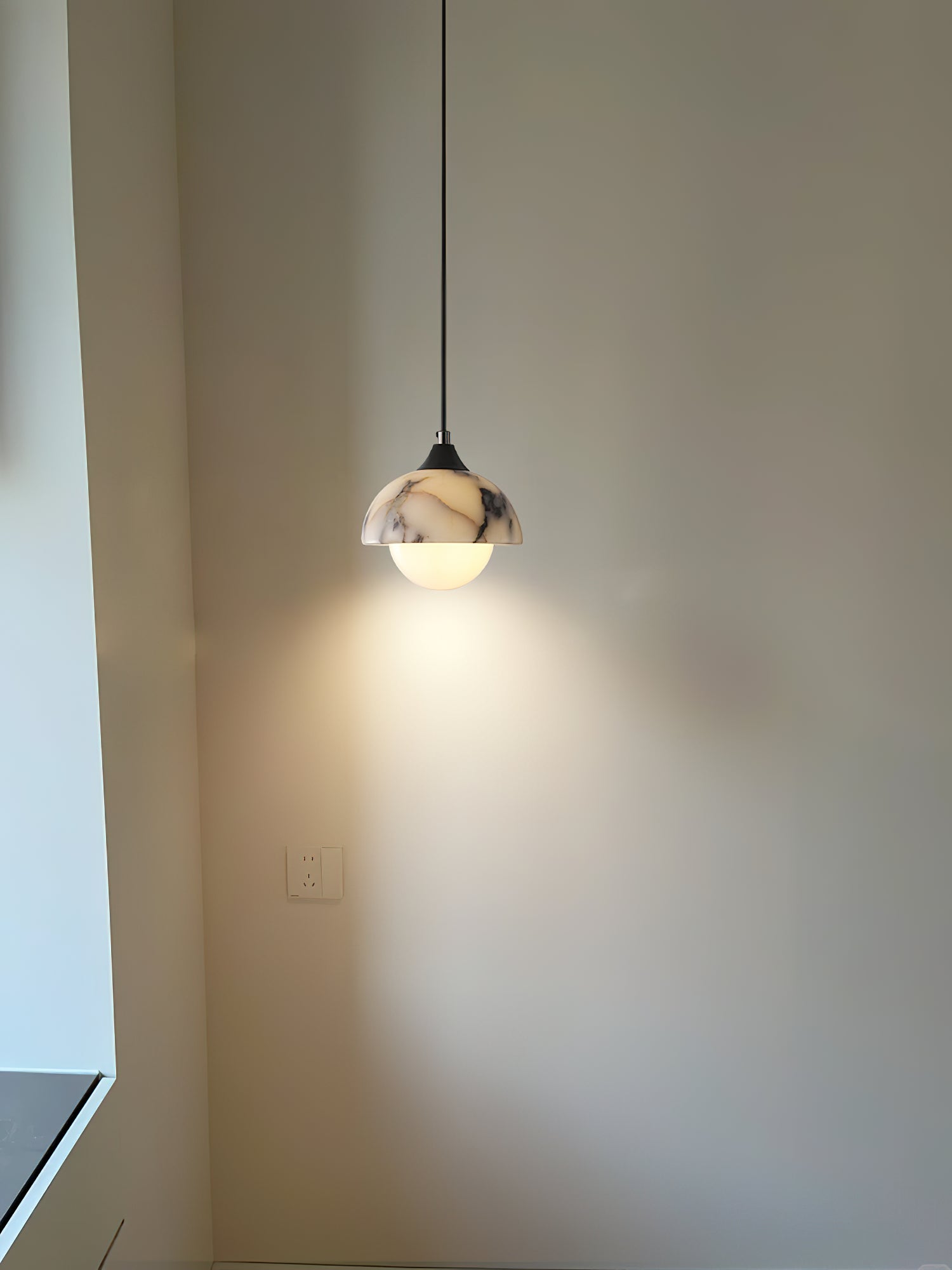 Yrvuvys Modern Minimalist Marble Pendant Lamp