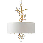 Asbury Individual Creativity Crystal Fabric Pendant Lamp