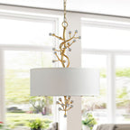 Asbury Individual Creativity Crystal Fabric Pendant Lamp