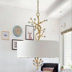 Asbury Individual Creativity Crystal Fabric Pendant Lamp