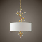 Asbury Individual Creativity Crystal Fabric Pendant Lamp