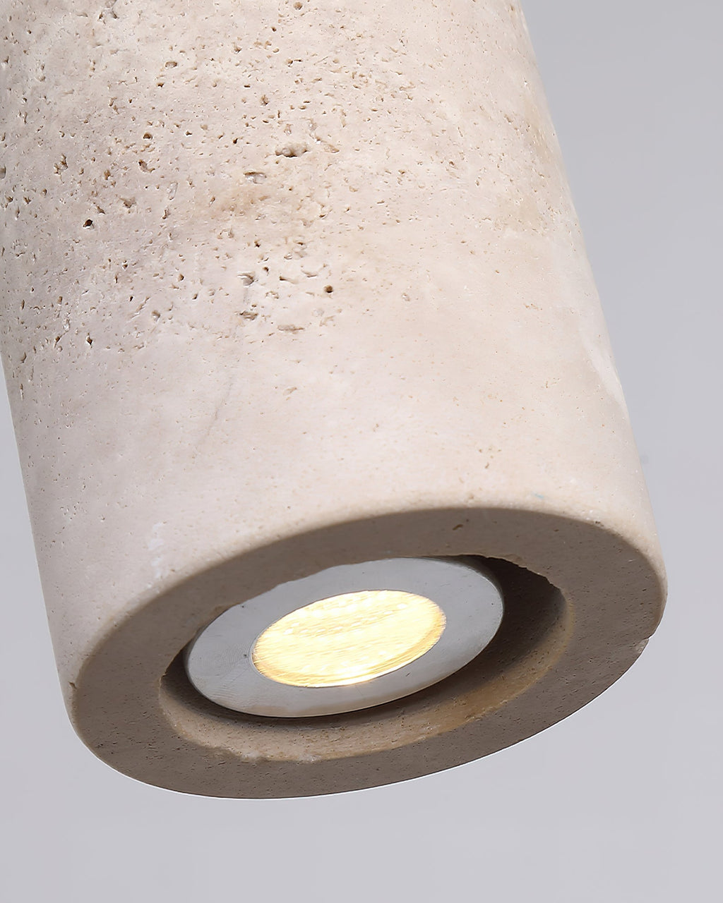 Tinon Pendant Lamp Yellow travertine Marble