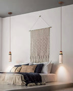 Tinon Pendant Lamp Yellow travertine Marble