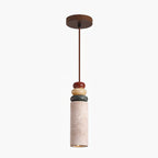 Tinon Pendant Lamp Yellow travertine Marble