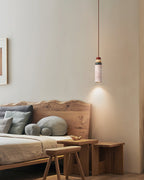 Tinon Pendant Lamp Yellow travertine Marble