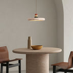 Tinon Pendant Lamp Yellow travertine Marble