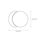 Blikuvys Modern Minimalist Travertine Glass Wall Lamp