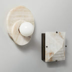 Alorarae Organic Alabaster Wall Light