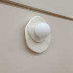 Astr Modern Minimalist Unique Stone Glass Wall Lamp