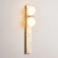 Cassiopeia Wall Light Minimalist in Travertine - Kingsley Beaumont