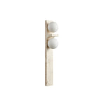 Cassiopeia Wall Light Minimalist in Travertine - Kingsley Beaumont