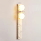 Cassiopeia Wall Light Minimalist in Travertine - Kingsley Beaumont